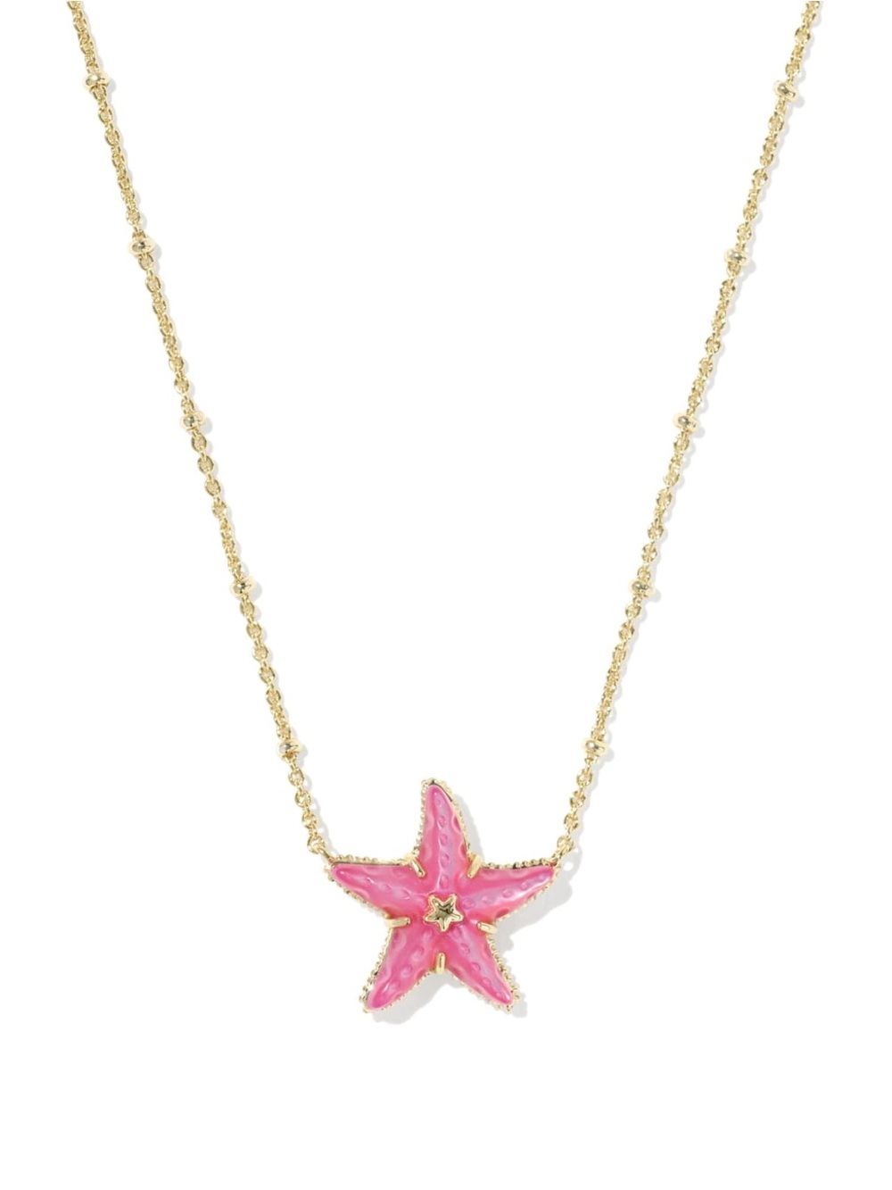 Kendra Scott Parker Starfish Short Pendant Necklace